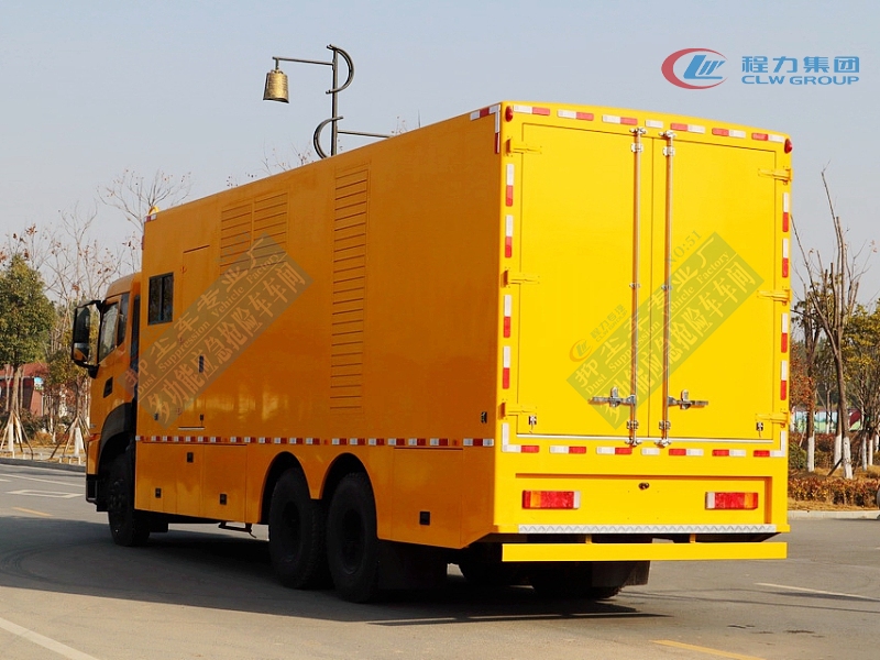 【500-800KW】東風天龍后雙橋電源車