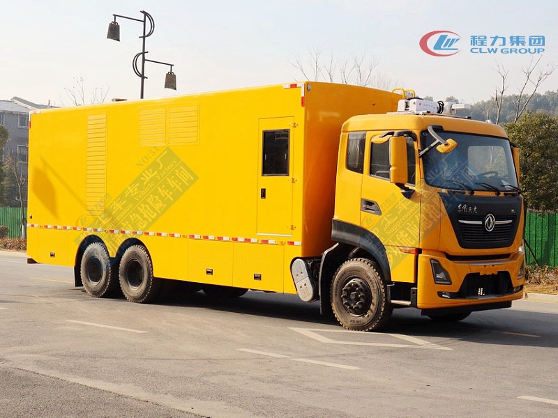 【500-800KW】東風天龍后雙橋電源車